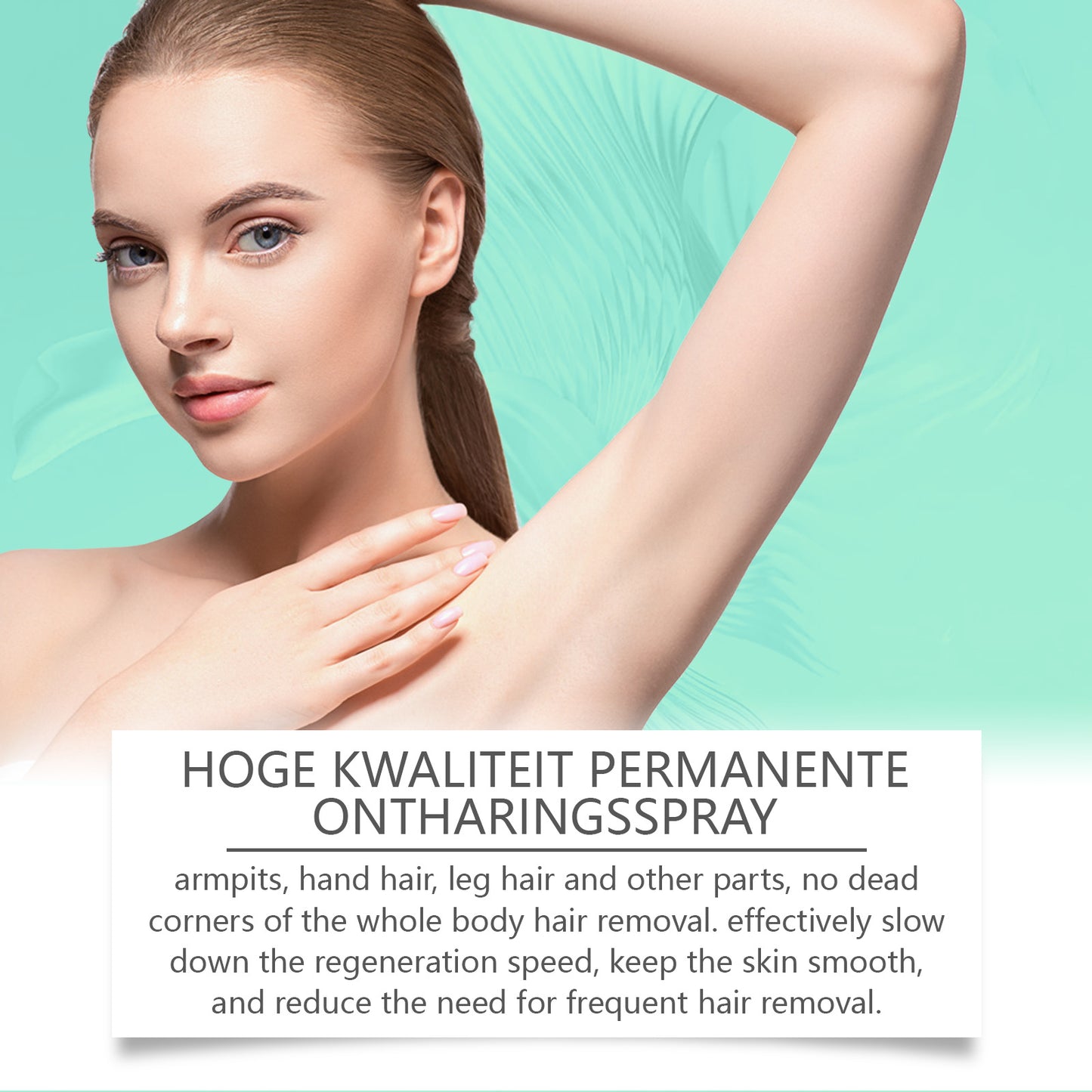 OUHOE Hair Removal Spray Gentle Hair Removal Mousse Spray Armpits Hands Legs Whole Body Hair Removal Care Spray