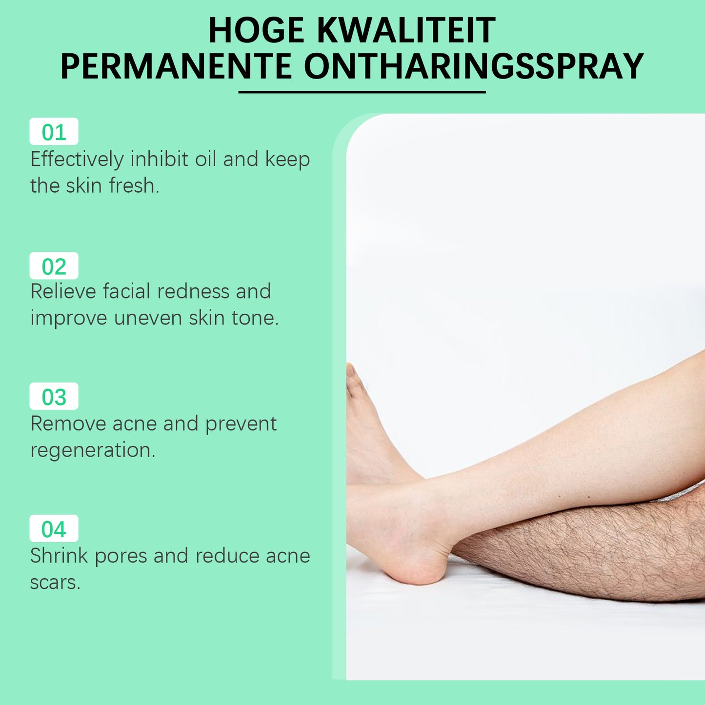 OUHOE Hair Removal Spray Gentle Hair Removal Mousse Spray Armpits Hands Legs Whole Body Hair Removal Care Spray